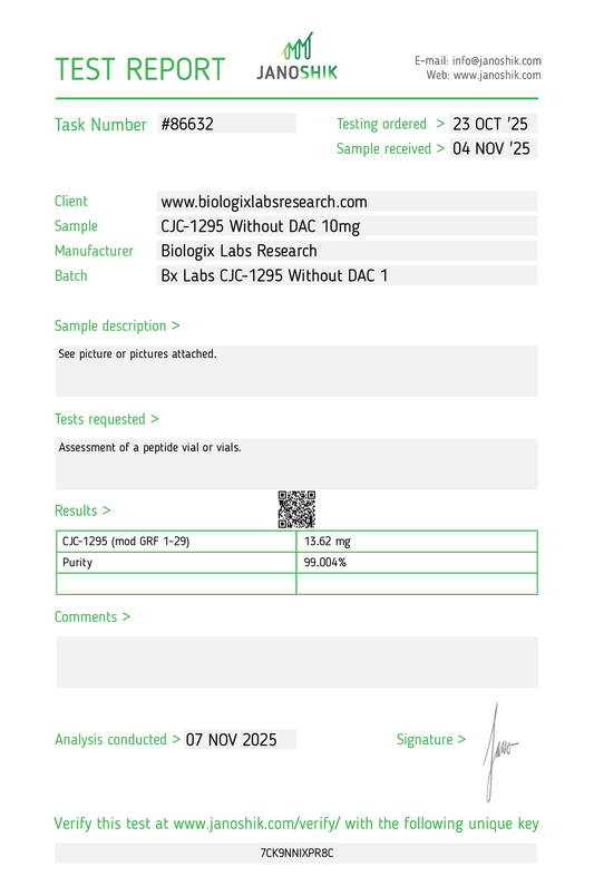 CJC-1295 Without DAC